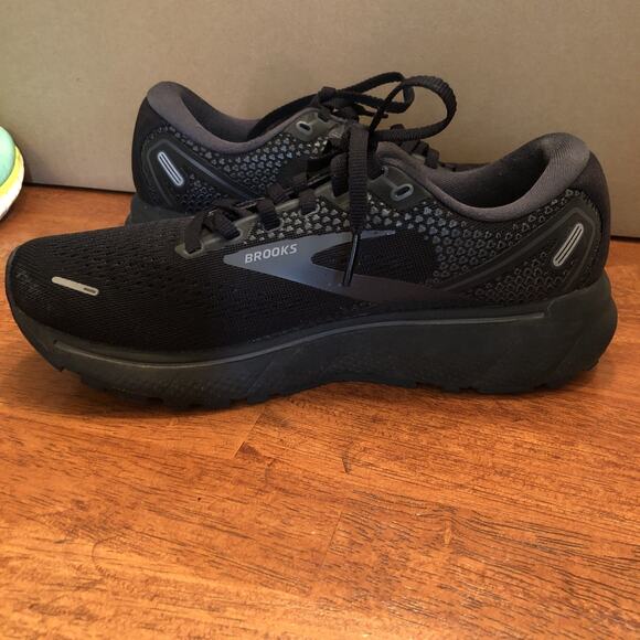 Brooks Ghost 14 Women's Size 8.5 B (Medium) Running Shoes Black Good Condition - Picture 6 of 9